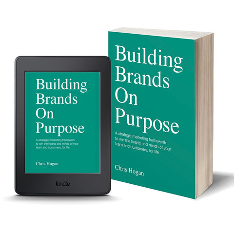 FREE Paperback Book: Building Brands on Purpose, for all attendees